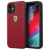 Ferrari Ferrari iPhone FESPEHCP12SRE 12 mini 5.4 ?piros / vörös tok Perforált On Track telefontok