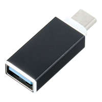 Haffner Adapter OTG USB A USB Typ C 3.0 fekete