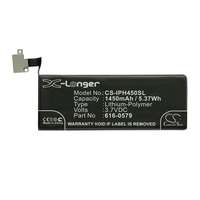 Apple CAMERON SINO Li-Polymer akku (3,7V / 1450mAh, Apple 616-0479 kompatibilis) FEKETE Apple iPhone 4S