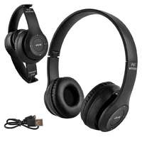  P47 Bluetooth fejhallgató headset MP3 lejátszó – fekete (BB5069)