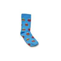 SOX WORLD Karácsonyi zokni gömbökkel - kék 36-40