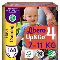 Libero Libero Up&Go havi Pelenkacsomag 7-11kg Maxi 4 (168db)