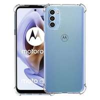Motorola Szilikon telefonvédő (közepesen ütésálló, légpárnás sarok) ÁTLÁTSZÓ Motorola Moto G41 (XT2167), M...