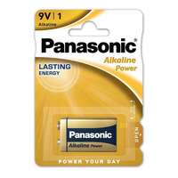 Panasonic PANASONIC tartós elem (6LR61, 9V, alkáli) 1db / csomag