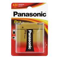 Panasonic PANASONIC PRO POWER tartós elem (3LR12, 4.5V, alkáli, lapos) 1db / csomag