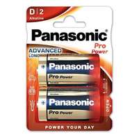 Panasonic PANASONIC PRO POWER tartós elem (LR20, D/góliát, 1.5V, alkáli) 2db /csomag