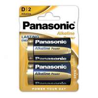 Panasonic PANASONIC tartós elem (LR20, 1.5V, alkáli) 2db /csomag
