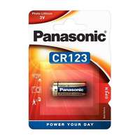 Panasonic PANASONIC fotóelem (CR123A, 3V, lítium) 1db / csomag
