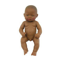 Miniland Baba - latin-amerikai fiú, haj nélkül, 32 cm-es, vízálló, MINILAND, ML31037