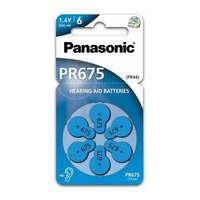 Panasonic PANASONIC elem (PR675/6LB, 1.4V, cink-levegő) 6db / csomag