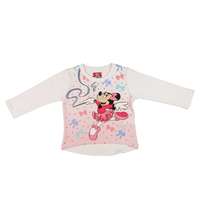 Disney Disney Hosszú ujjú póló - Minnie Mouse #fehér - 74-es méret