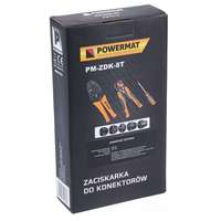 Powermat Powermat Elektromos kábel krimpelő fogó készlet PM-ZDK-8T (PM1078)