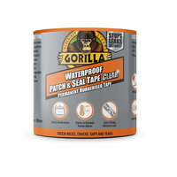 Gorilla Glue Gorilla WATERPROOF PATCH & SEAL TAPE CLEAR átlátszó 2,4 m x 100mm Vízálló Foltozó/Tömítő Raga...
