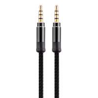  Soyink Audio kábel , jack 3,5 mm AUX, 1.5 méter, fekete