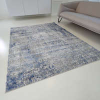 Zarif Modern szőnyeg akció, ZARIF 005 szürke-kék 80x150cm