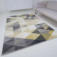 My carpet company kft Bolti Nr. Berlin E8681 sárga-szürke 60x100cm- modern színes szőnyeg