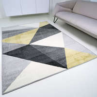 My carpet company kft Bolti Nr. Berlin F8001 sárga-szürke 60x100cm- modern szőnyeg