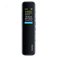 Mrobo Mrobo Digitális Diktafon RV-19, zajcsökkentés, 8 GB, fekete