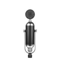  Professzionális kondenzátor stúdió mikrofon, vezetékes, állítható dőlésszögű, U alakú mikrofontar...