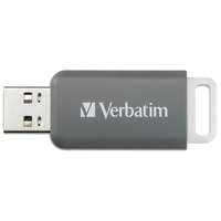 Verbatim Verbatim V DataBar USB flash meghajtó 128 GB USB A típus 2.0 Szürke
