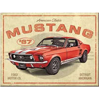 Mustang RETRO Ford Mustang – GT 1967 – Hűtőmágnes