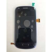 Samsung Samsung I8190 Galaxy S3 Mini kék LCD + érintőpanel kerettel