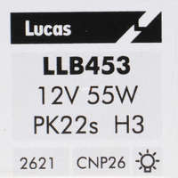 LUXLINE spol. s r.o. Lucas Standard H3 autóizzó 12V 55W, dobozos 1 darab