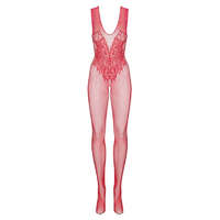 Obsessive Obsessive - Bodystocking N112 red - Piros, szexi cicaruha S/M/L