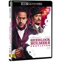  Sherlock Holmes 2. - Árnyjáték (UHD+BD) - Blu-ray