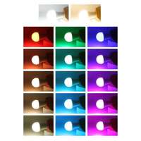 RPP Távirányítós RGBW LED 10W E27 izzó színes és fehér fénnyel