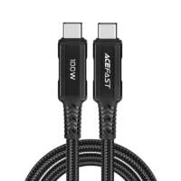ACEFAST Acefast kábel USB Type C - USB Type C 2m, 100W (20V / 5A) fekete (C4-03 fekete)