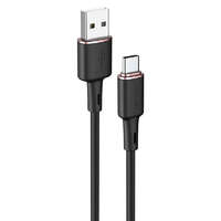 ACEFAST Acefast USB kábel - USB Type C 1.2m, 3A fekete (C2-04 fekete)