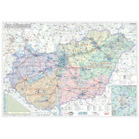 Stiefel Magyarország villamoshálózati faléces térképe