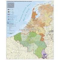 Stiefel Benelux államok irányítószámos térképe