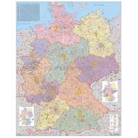 Stiefel Németország irányítószámos térképe
