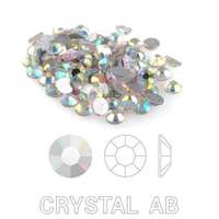 Profinails Profinails kristálykő - crystal ab - 100db - ss5