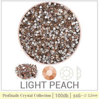 Profinails Profinails kristálykő tégelyben 100 db Light Peach ss6