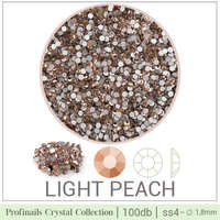 Profinails Profinails kristálykő tégelyben 100 db Light Peach ss4