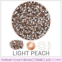 Profinails Profinails kristálykő tégelyben 100 db Light Peach ss3
