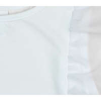  Fehér Alkalmi ujjatlan kislány póló #fehér - 140-es méret