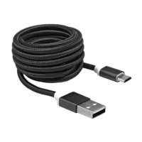 Micro Sbox USB AM-MICRO-15B micro USB kábel - 1,5m,fekete