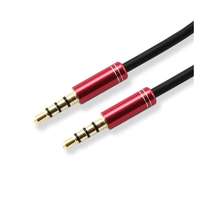Sbox SBOX 3535-1,5R Audio színes összekötő kábel,1.5m,piros