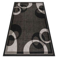 My carpet company kft Fonott sizal floorlux szőnyeg 20078 FEKETE / ezüst 200x290 cm