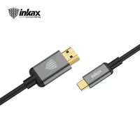 INKAX INKAX AL-18 USB Type-C/HDMI 1.5M 4K Kábel - Fekete