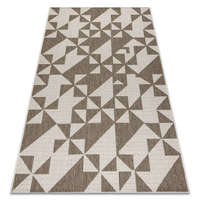 My carpet company kft Fonott sizal floorlux szőnyeg 20489 pezsgő / taupe HÁROMSZÖGEK 200x290 cm