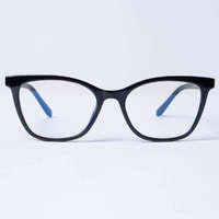 Cat Sniper Cat Eye Női kékfény szűrő monitor szemüveg Fekete