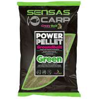 Sensas Sensas uk big bag power pellet green 2kg etetőanyag