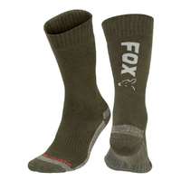 Fox Fox green / silver thermolite long sock eu 44-47 zokni