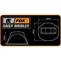 Fox Fox easy brolley 250x160x120cm gyorsan állítható sátor