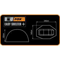 Fox Fox easy shelter+ 240x145x122cm horgász sátor